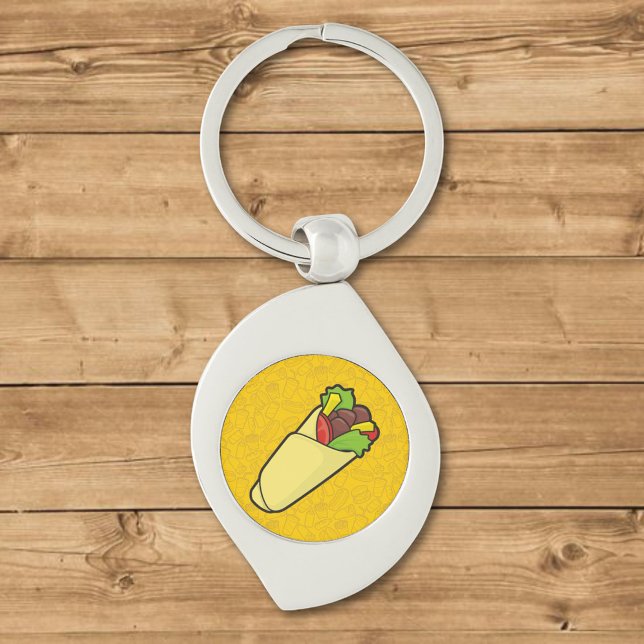 Porte-clés Emballage sandwich Tortilla (Créateur téléchargé)