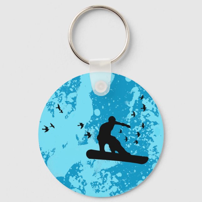 Porte-clés embarquer avec les oiseaux. (Recto)