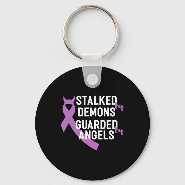 Porte-clés Embarqués Par Des Démons Gardés Par Des Anges, Ils (Recto)