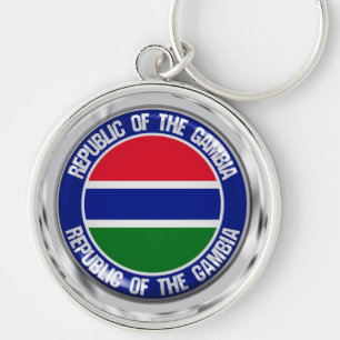 Porte-clés Emblème de la Gambie