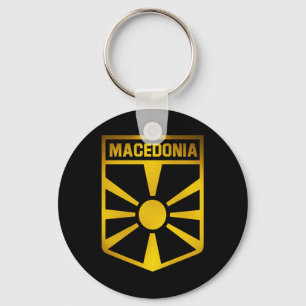 Porte-clés Emblème de la Macédoine