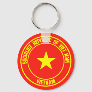 Porte-clés Emblème de la ronde du Vietnam