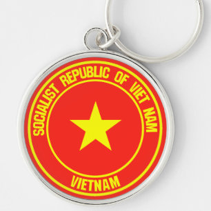 Porte-clés Emblème de la ronde du Vietnam