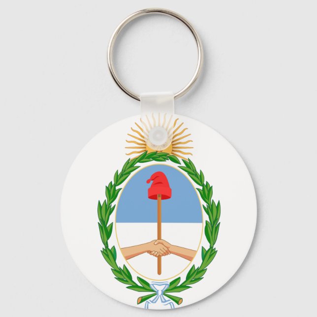 Porte-clés emblème de l'argentine (Recto)