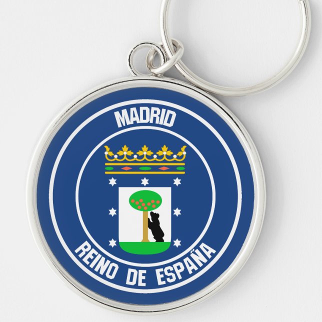 Porte-clés Emblème de Madrid (Devant)