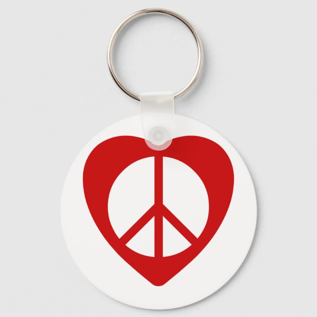 Porte-clés emblème de paix unithéiste (Recto)
