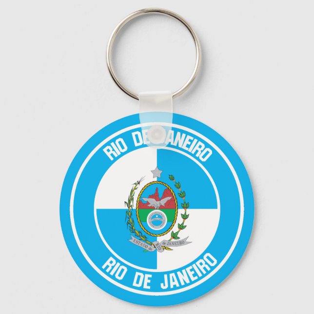 Porte-clés Emblème de Rio de Janeiro (Recto)