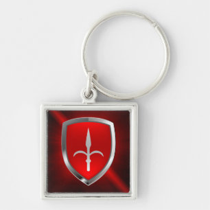 Porte-clés Emblème de Trieste Mettalic