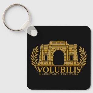 Porte-clés Emblème doré romain de l'Arc de Caracalla de Volub