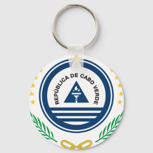 Porte-clés Emblème du Cap-Vert Brasão de armas de Cabo Verde