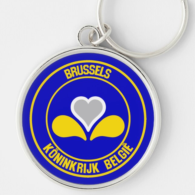 Porte-clés Emblème du cycle de Bruxelles (Devant)