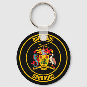 Porte-clés Emblème du cycle de la Barbade
