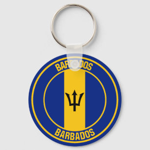 Porte-clés Emblème du cycle de la Barbade