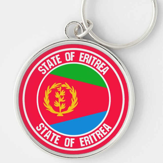 Porte-clés Emblème du cycle de l'Érythrée (Devant)