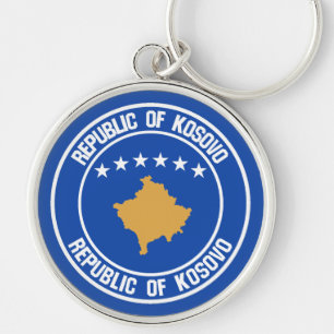 Porte-clés Emblème du cycle du Kosovo
