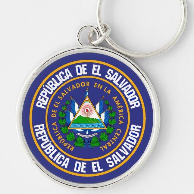 Porte-clés Emblème du cycle du Salvador (Devant)