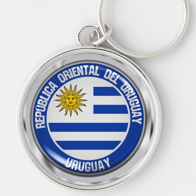 Porte-clés Emblème du Cycle d'Uruguay (Devant)