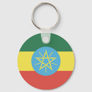 Porte-clés Emblème du drapeau éthiopien