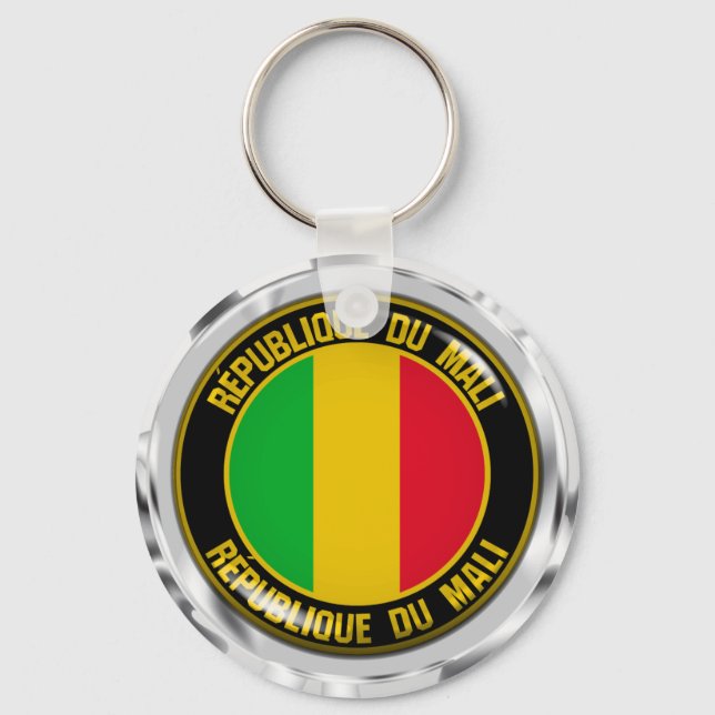 Porte-clés Emblème du Mali (Recto)