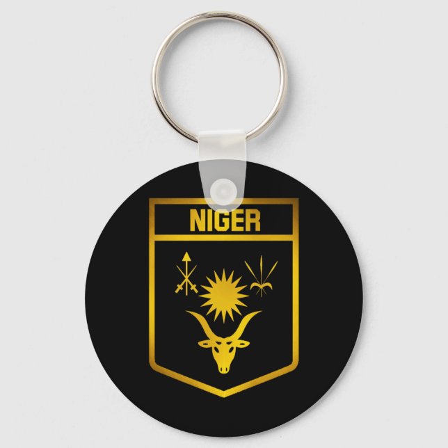 Porte-clés Emblème du Niger (Recto)