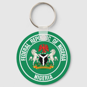 Porte-clés Emblème du Nigeria