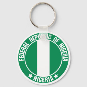 Porte-clés Emblème du Nigeria