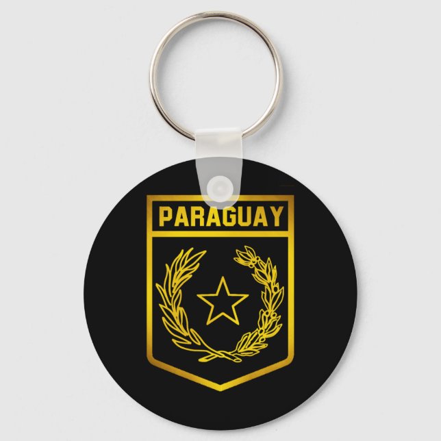 Porte-clés Emblème du Paraguay (Recto)