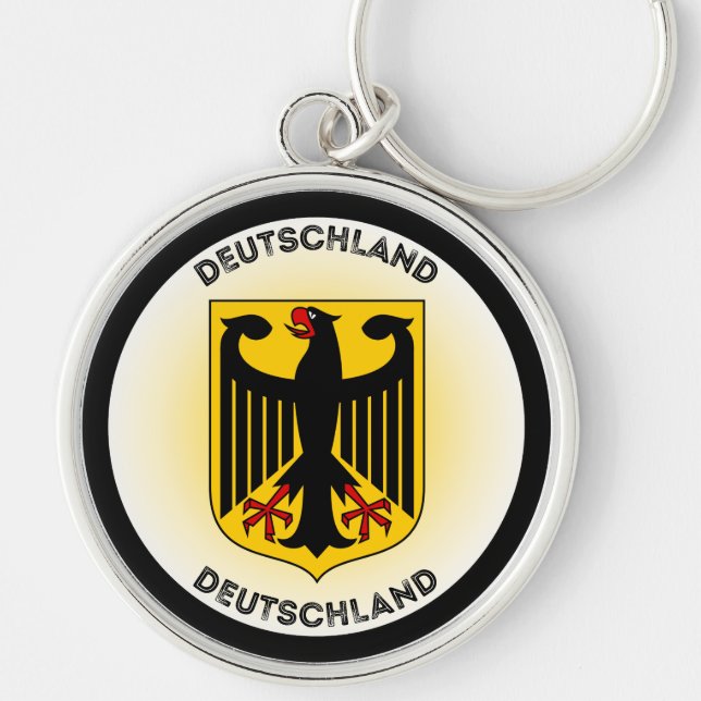 Porte-clés Emblème du patrimoine allemand (Devant)