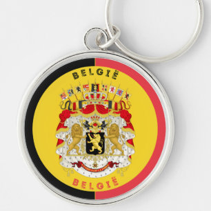 Porte-clés Emblème du patrimoine de la Belgique (België)