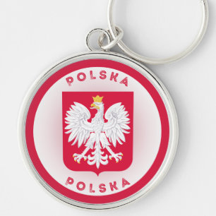 Porte-clés Emblème du patrimoine de la Pologne