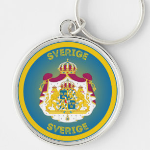 Porte-clés Emblème du patrimoine suédois