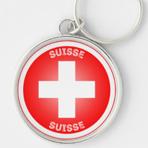 Porte-clés Emblème du patrimoine suisse