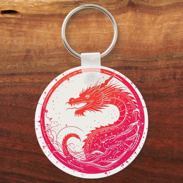 Porte-clés Emblème du Serpent Crimson (Verso)