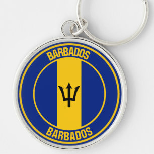 Porte-clés Emblème du tour de la Barbade