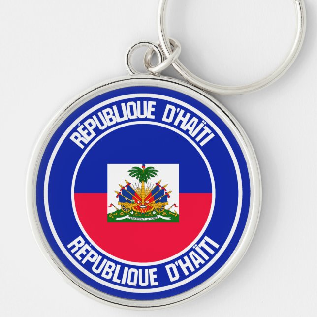 Porte-clés Emblème du tour d'Haïti (Devant)