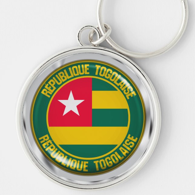Porte-clés Emblème du tour du Togo (Devant)