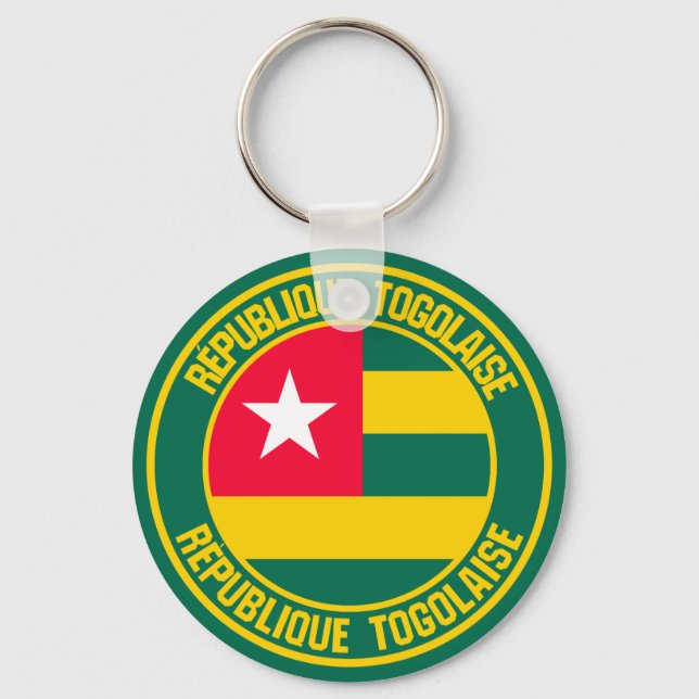 Porte-clés Emblème du tour du Togo (Recto)
