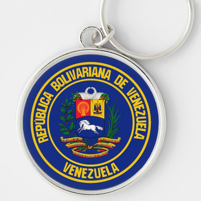 Porte-clés Emblème du Venezuela (Devant)