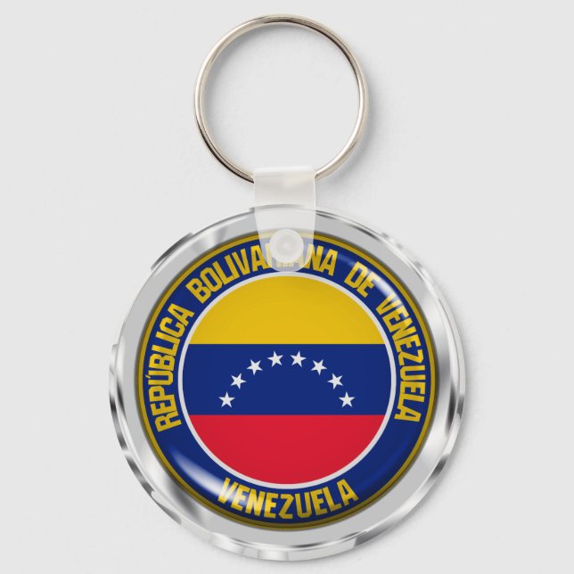 Porte-clés Emblème du Venezuela (Recto)