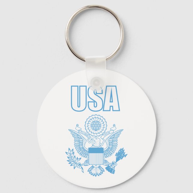 Porte-clés emblème national des États-Unis (Recto)