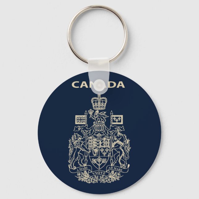 Porte-clés emblème national du Canada (Recto)