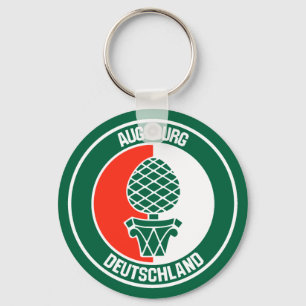 Porte-clés Emblème rond d'Augsbourg
