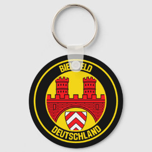 Porte-clés Emblème rond de Bielefeld