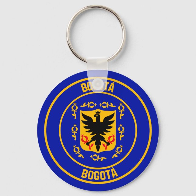 Porte-clés Emblème rond de Bogotá (Recto)