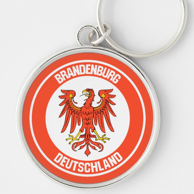Porte-clés Emblème rond de Brandebourg (Devant)