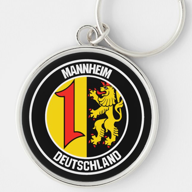 Porte-clés Emblème rond de Mannheim (Devant)