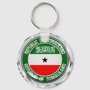 Porte-clés Emblème rond de Somaliland