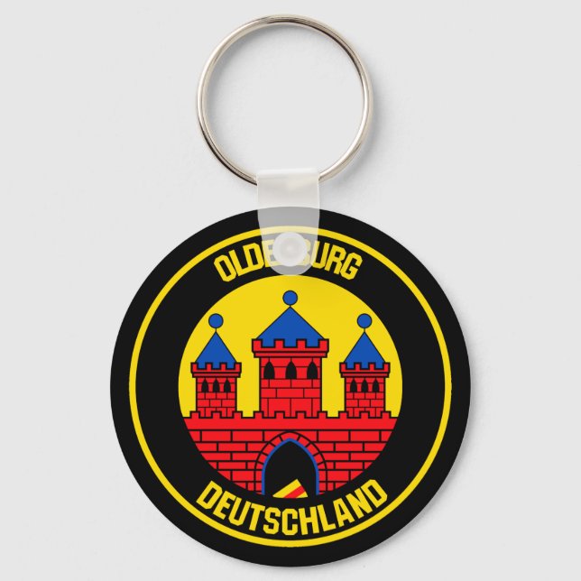 Porte-clés Emblème rond d'Oldenburg (Recto)
