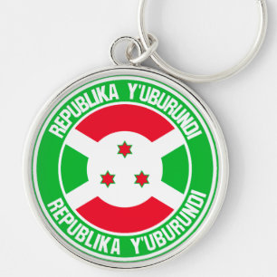 Porte-clés Emblème Rond du Burundi