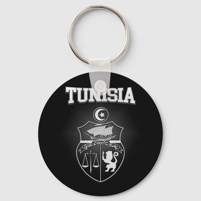 Porte-clés Emblème tunisien (Recto)